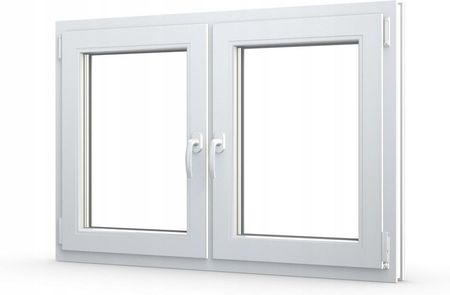 Dobreokna24 Okno Pcv Standard 1165x1135mm R/Ru Białe 2-Szybowe - zdjęcie 2