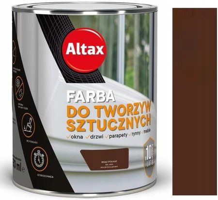 Altax Farba Do Tworzyw Sztucznych Pvc 0,75L Brązowy - zdjęcie 5