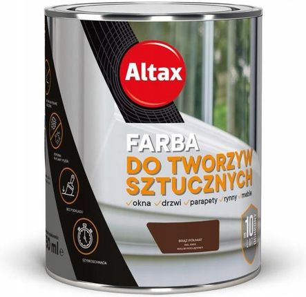 Altax Farba Do Tworzyw Sztucznych Pvc 0,75L Brązowy - zdjęcie 3