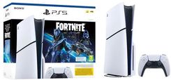 Produkt z Outletu: Sony Playstation 5 Slim D Chassis (Ps5) 1Tb Z Napędem Zestaw Startowy Fortnite Cobalt