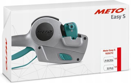 Metkownica jednorzędowa do 10 znaków Meto Easy S1026 30014309 - zdjęcie 2
