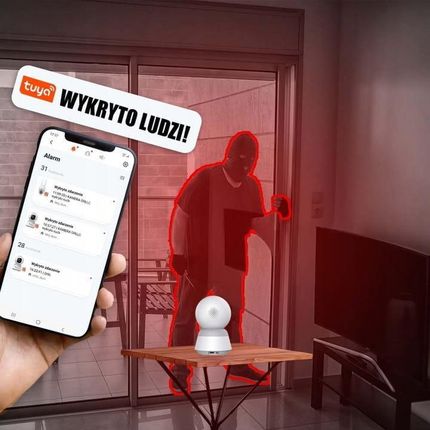 Orllo Kamera Ip Wewnętrzna 4K Tuya Wi-Fi (TW1) - zdjęcie 4