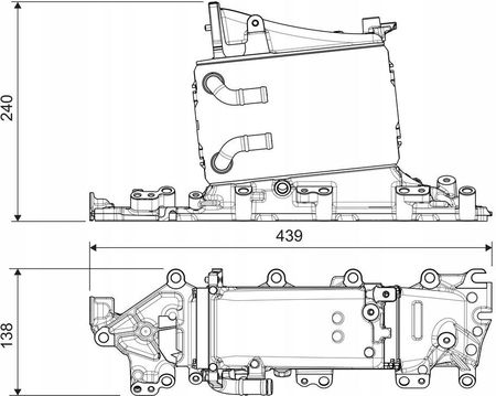 Valeo Chłodnica Powietrza Doładowującego Audi A3 Q3 Seat Leon Leon Sc Leon St Sko - zdjęcie 2