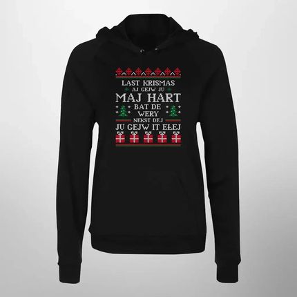 Last krismas aj gejw ju maj hart - damska bluza na prezent - zdjęcie 2