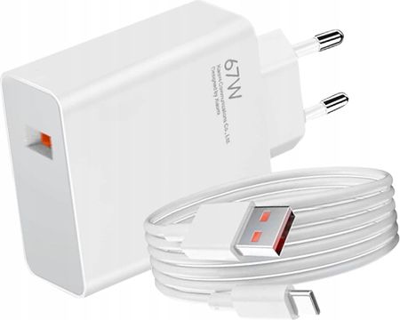 Xiaomi Ładowarka 67W HyperCharge z Kabelkiem Usb-c Eu - zdjęcie 3
