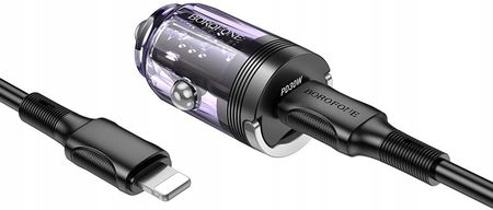 Borofone Ładowarka samochodowa BZ29 Ray 30W Typ C - zdjęcie 3