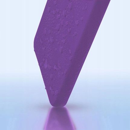 Bizon Silikonowe Soft Do Xiaomi Redmi 14C 4G / Poco C75 Fioletowe - zdjęcie 3