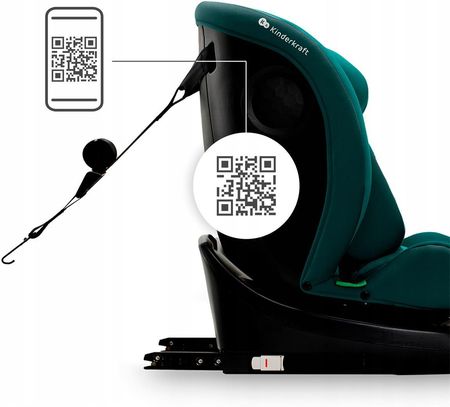 Kinderkraft I-Grow I-Size 0-36Kg Zielony - zdjęcie 6