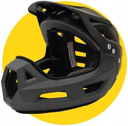 Kask Rowerowy Xrider Xr00Fh01 Czarno-Żółty Mtb - zdjęcie 4