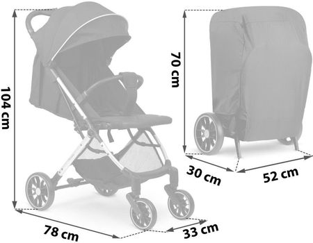 Nukido Paseo Czarny Spacerowy - zdjęcie 3