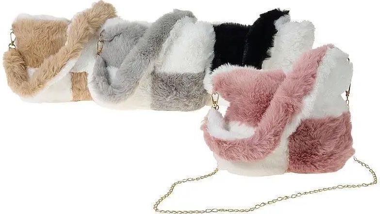 Zdjęcie Torebka pluszowa z łańcuszkiem MIX - ADAR - Miechów