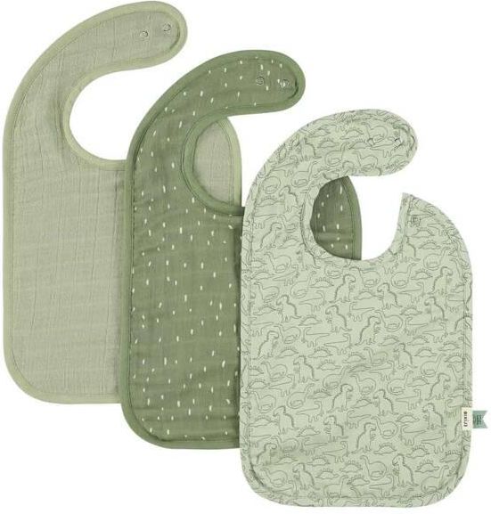 Zdjęcie Zestaw śliniaków 3-pack - Daring Dino Trixie Baby - Nowe Skalmierzyce