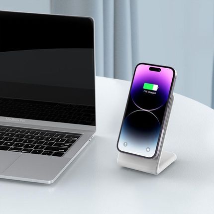 Tech-Protect Ładowarka Indukcyjna Qi15W-A38 Magnetic Magsafe 15W Biały - zdjęcie 5