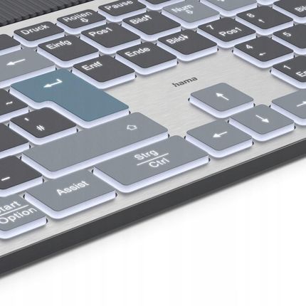 Klawiatura Hama Multi-Device WK-750 Czarna (U8173068) - zdjęcie 3