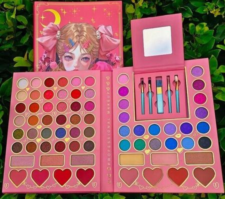 Igoodco Paletka Cienie Do Makijażu Brokat Glitter 70Szt. Bronze Błyszczyki - zdjęcie 5