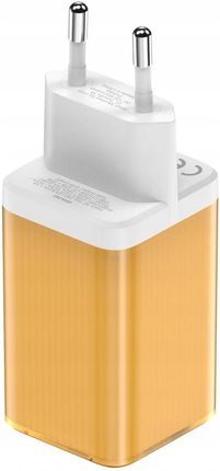 Silver Monkey Ładowarka Sieciowa Gan 65W 2X Usb-C Żółty - zdjęcie 5