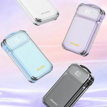 Awei Indukcyjny P89K 10000Mah 15W Czarny - zdjęcie 3