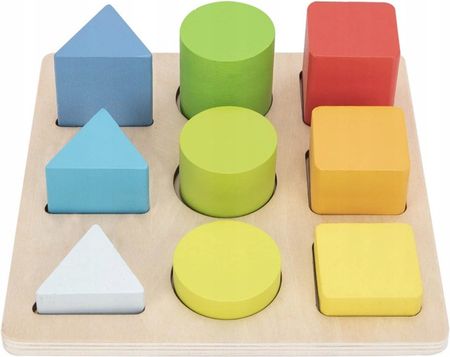 Tooky Toy Edukacyjna Układanka Figury Geometryczne - zdjęcie 3