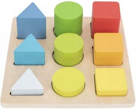 Tooky Toy Edukacyjna Układanka Figury Geometryczne - zdjęcie 5
