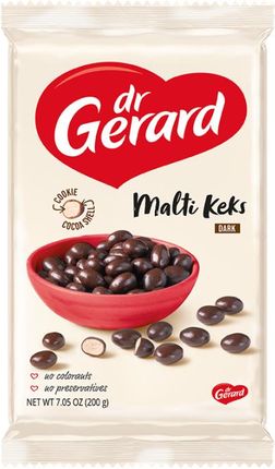 Dr Gerard Malti Keks Herbatniki W Ciemnej Czekoladzie 200g - zdjęcie 2