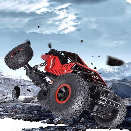 Dt Duży Samochód Zdalnie Sterowany Auto Rc Metal Terenowy Napęd 4X4 1:16 Pilot - zdjęcie 2