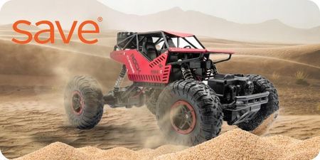Save Samochód Zdalnie Sterowany Terenowy 4X4 Auto Na Pilota Z Wymiennymi Kołami - zdjęcie 6