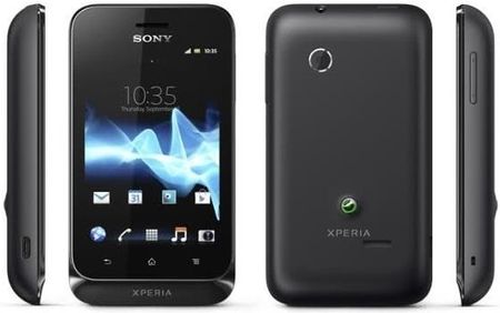 Sony Xperia Tipo ST21i Czarny - zdjęcie 3