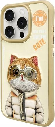 Nimmy Cool&Cute 2.0 Cat Do Apple Iphone 15 Pro Max Khaki - zdjęcie 4