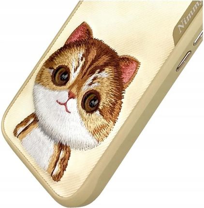 Nimmy Big Eyed Pet 2.0 Cat Do Apple Iphone 16 Khaki - zdjęcie 5