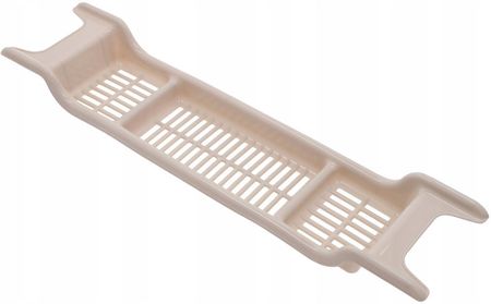 Artgos Pólka Łazienkowa Na Wannę Z Uchwytami Organizer Beżowa 69Cm - zdjęcie 2
