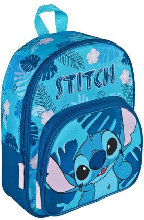 Plecak przedszkolny STITCH z kieszonką z przodu 31x25x10cm UNDERCOVER STLO7604 - zdjęcie 2