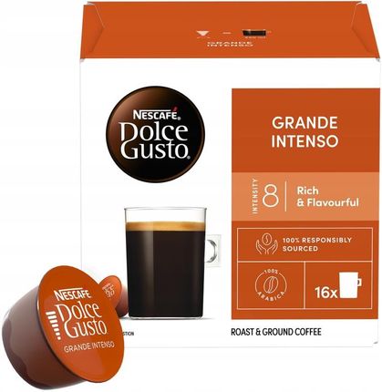 Kawa w kapsułkach NESCAFÉ® Dolce Gusto® „Grande Intenso“, 3 x 16 szt. - zdjęcie 4