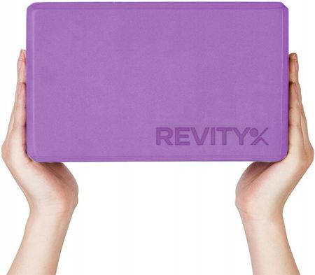 Revity Yoga Block, Klocek Do Jogi, Eva, 23X15X7.5 Cm, Fioletowy/Purple - zdjęcie 5
