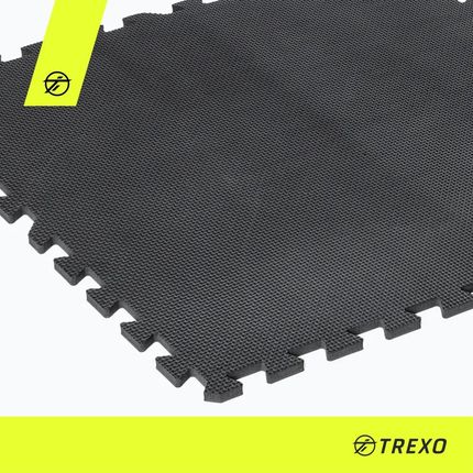 Trexo Mata Ochronna Puzzle 6 Elementów Czarny 180X60Cm - zdjęcie 4