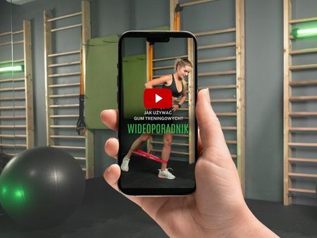 Alpha Zestaw 3 Gumy Oporowe Do Ćwiczeń Uchwyt Power Band Wielokolorowy - zdjęcie 6