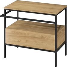 Zdjęcie Komfort Zestaw Mebli Łazienkowych Garda 80Cm Jasne Drewno 0.85x0.85m (S1001054+S1001011+100417901) - Lubawa