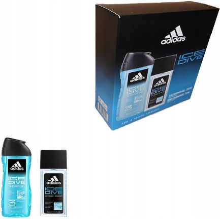 Adidas Ice Dive Dezodorant 75Ml + Żel Pod Prysznic 250Ml Dla Mężczyzn - zdjęcie 2