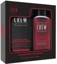 Zdjęcie American Crew Duo Anti-Hairloss 2-Step System Zestaw Przeciwwypadaniu Włosów Dla Mężczyzn: Szampon 250Ml + Odżywka 100Ml - Warszawa