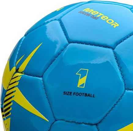 Piłka Nożna Meteor Spin 1 Niebieski - zdjęcie 2