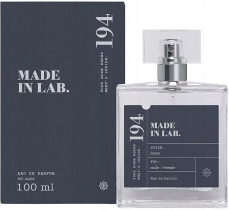Made In Lab 194 Men Woda Perfumowana 100ml - zdjęcie 3