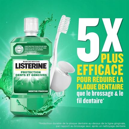 Listerine Protection Dents Płyn Do Płukania Jamy Ustnej 500ml - zdjęcie 3