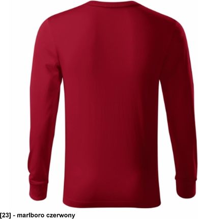 Rimeck Resist Ls R05 - Adler Koszulka Unisex, Marlboro Czerwony M - zdjęcie 3