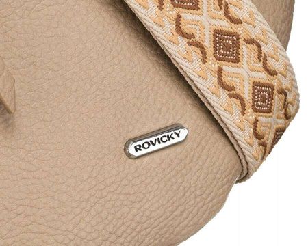 Saszetka damska ze skóry ekologicznej Rovicky - zdjęcie 2