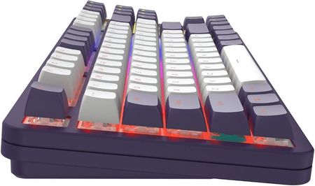 Dark Project ALU87A Violet TKL G3MS Sapphire RGB Fioletowo-biała - zdjęcie 4