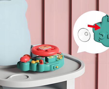 Aga4Kids Kierownica Zabawka Interaktywna Sensoryczna Dla Dzieci - zdjęcie 2