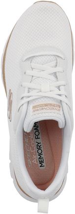 Obuwie Sportowe Damskie Skechers Mesh Lace-Up W Biały - zdjęcie 2