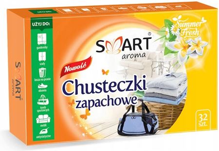 Smart Aroma Chusteczki Zapachowe Do Suszarek Automatycznych Summer Fresh 32szt. - zdjęcie 4
