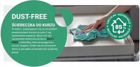 Eco Ego Ściereczka Kuchenna Dust-Free Mikrofibra - zdjęcie 2
