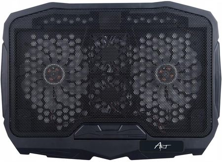 Art Podstawka pod laptopa P4 Regulacja 2xUSB 4 Wentylatory Led gaming - zdjęcie 3