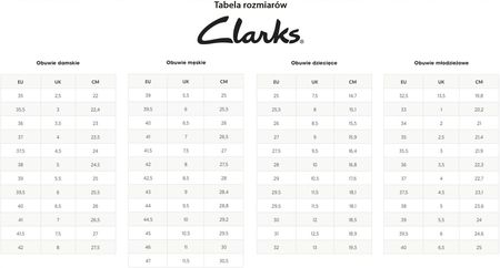 Botki damskie brązowe skórzane Clarks Adreena Flora 41,5 - zdjęcie 2